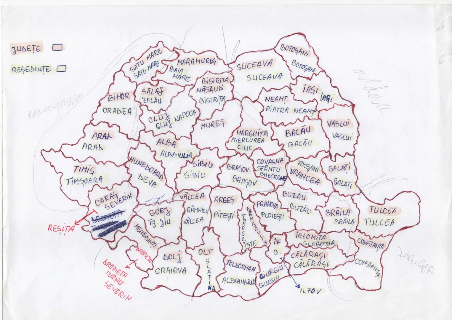 JUDETE
REŞEDINTE
BAMAT-CRISANE
SATU MARE
SATU MARE
BIHOR
ORADEA
ARAA
ARAD
TIMIS
TIMISOARA
RESITA
SALAJ
ZALAU
MARAMURES
BAIA
MARE BI