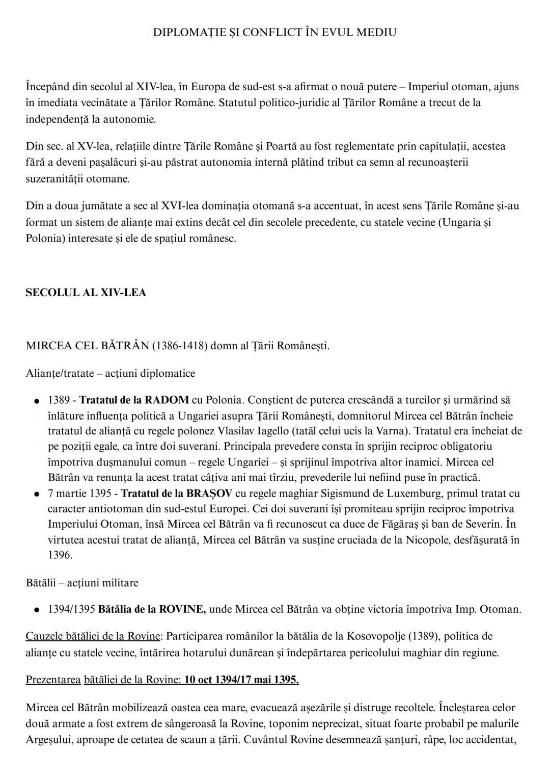 --- OCR Start ---
DIPLOMAȚIE ȘI CONFLICT ÎN EVUL MEDIU
Începând din secolul al XIV-lea, în Europa de sud-est s-a afirmat o nouă putere - Imp