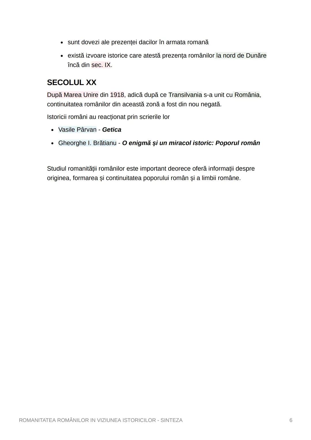# Istorie Bacalaureat
Portofoliu # ROMANITATEA ROMÂNILOR IN
# VIZIUNEA ISTORICILOR -
# SINTEZA
I. FORMAREA POPORULUI ROMÂN
Poporul român