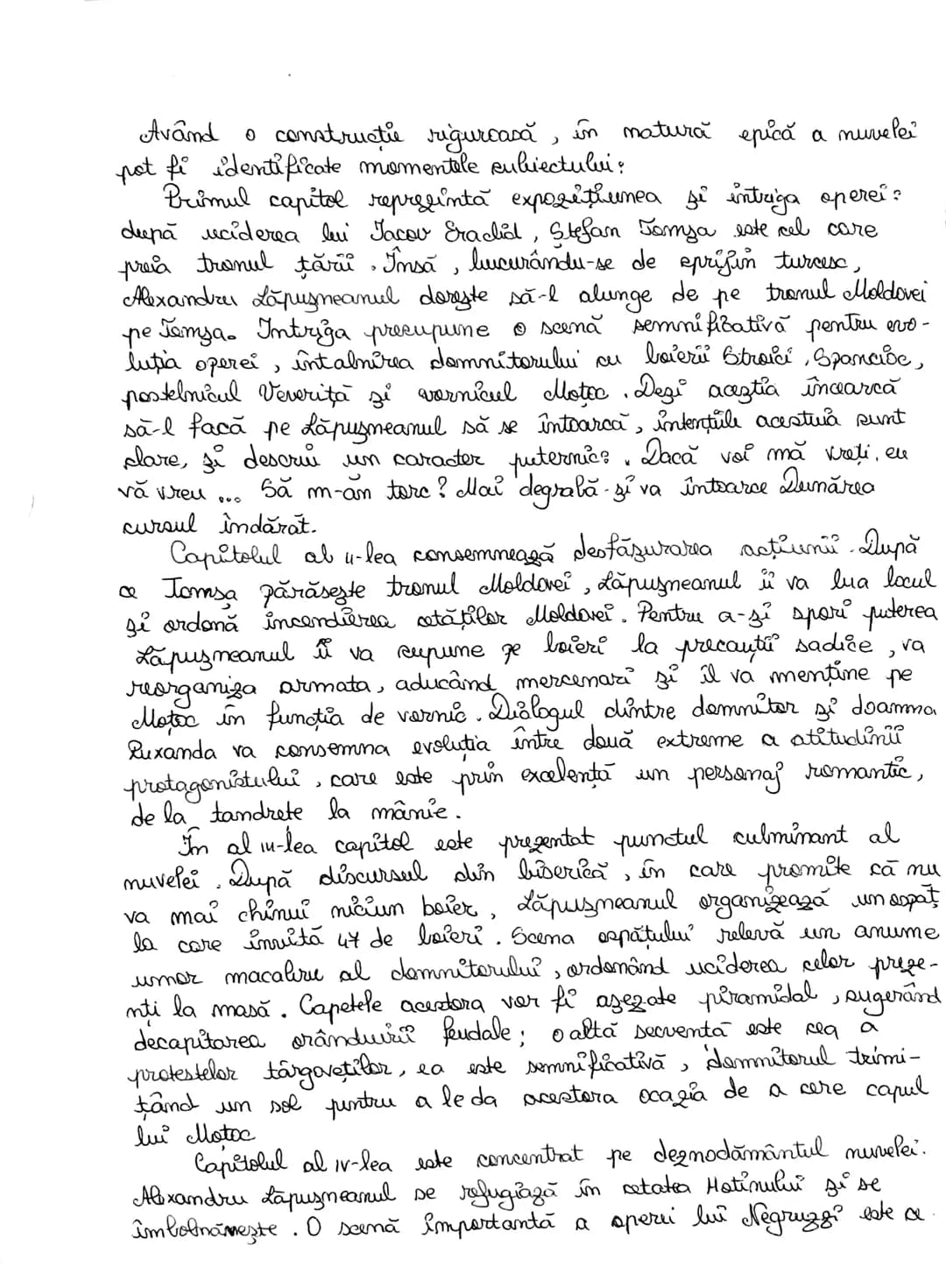 # Alexandru Lapusneanul
de Costache Negruzzi
Caracterizarea lui Alexandru Lapusneanul
Nuvela Alexandru Lapusneanul a fost publicată în prim