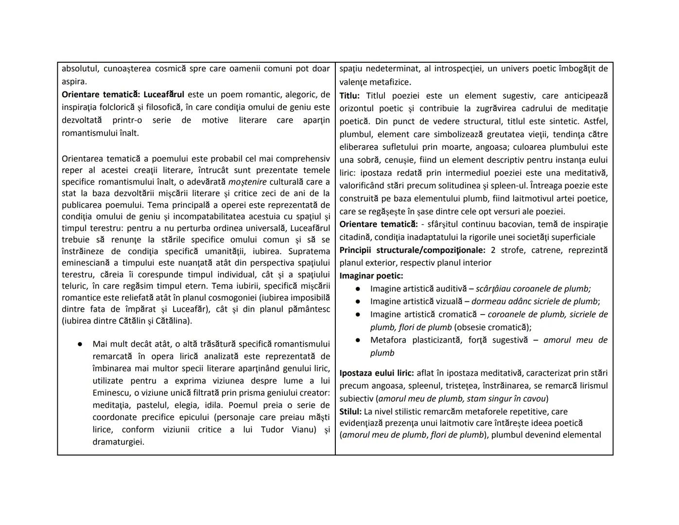 Luceafărul, de Mihai Eminescu (1883)
Context literar: Considerat de o serie de critici literari români şi
occidentali ca fiind chintesenţa