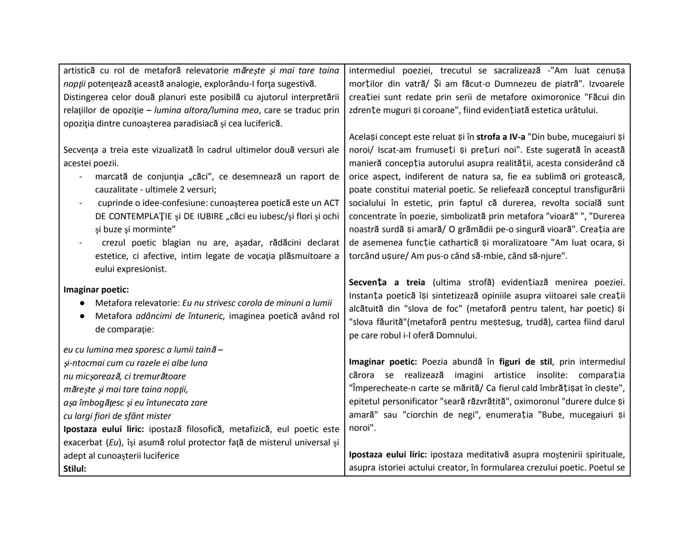 Luceafărul, de Mihai Eminescu (1883)
Context literar: Considerat de o serie de critici literari români şi
occidentali ca fiind chintesenţa