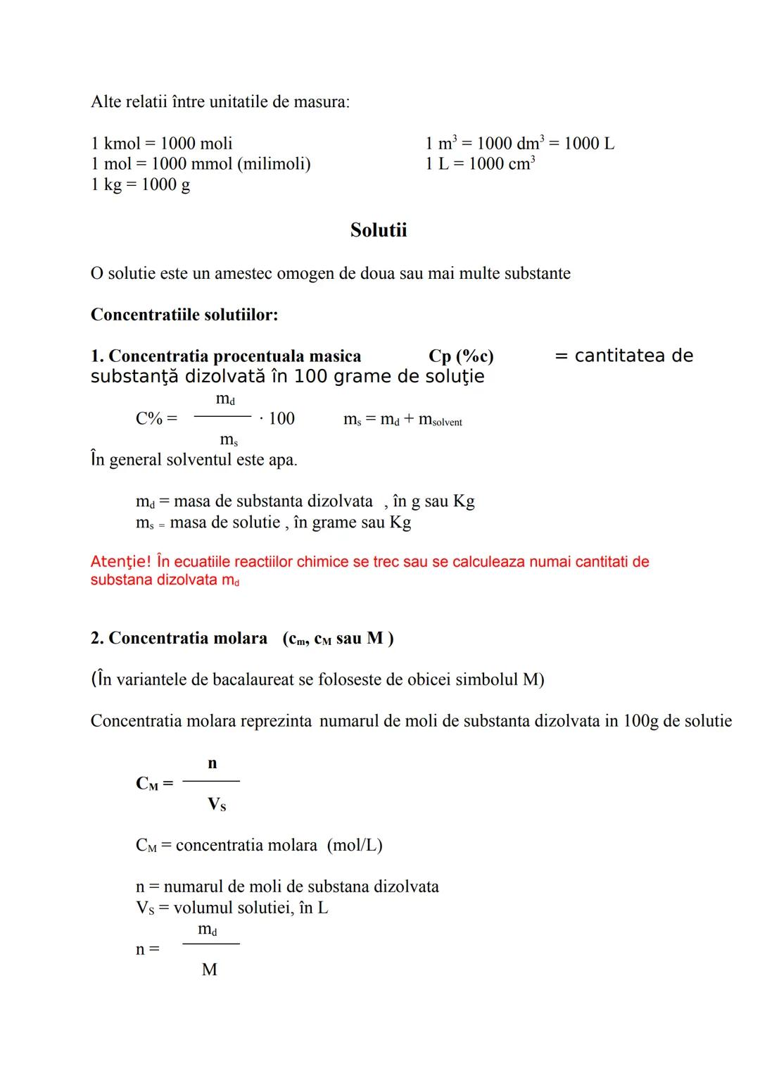 --- OCR Start ---
P\cdot V=v\cdot R\cdot T
Ecuatia de stare a gazului ideal:
1 Pa=1~N/m^{2}
P= presiunea gazului, în atm (1~atm=760~mm/Hg=76