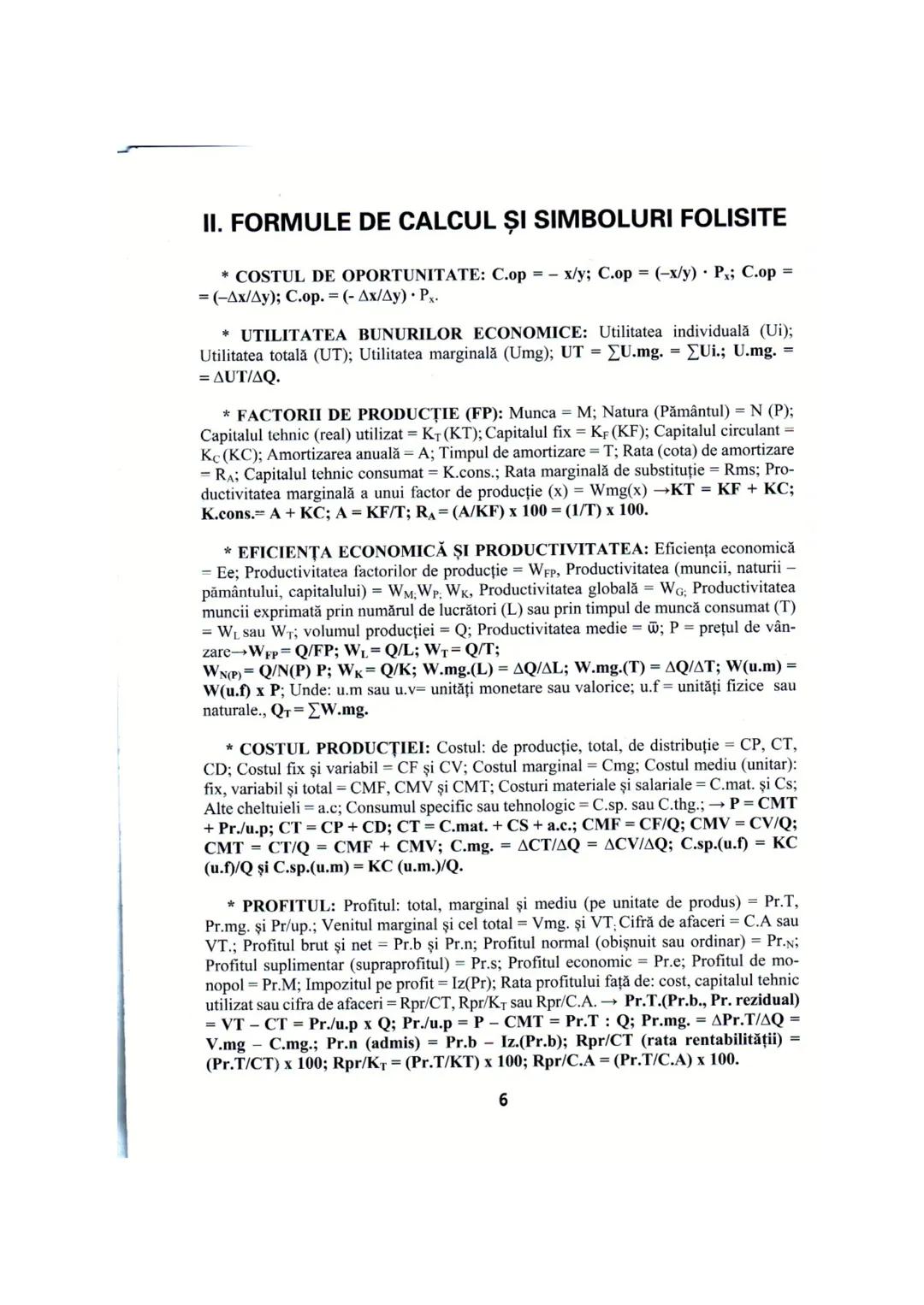 # I. PROGRAMA DETALIATĂ DE EXAMEN
# PENTRU DISCIPLINA ECONOMIE
I. INTRODUCERE ÎN ECONOMIE: Nevoi umane; Bunuri (bunuri libere şi bunuri
eco
