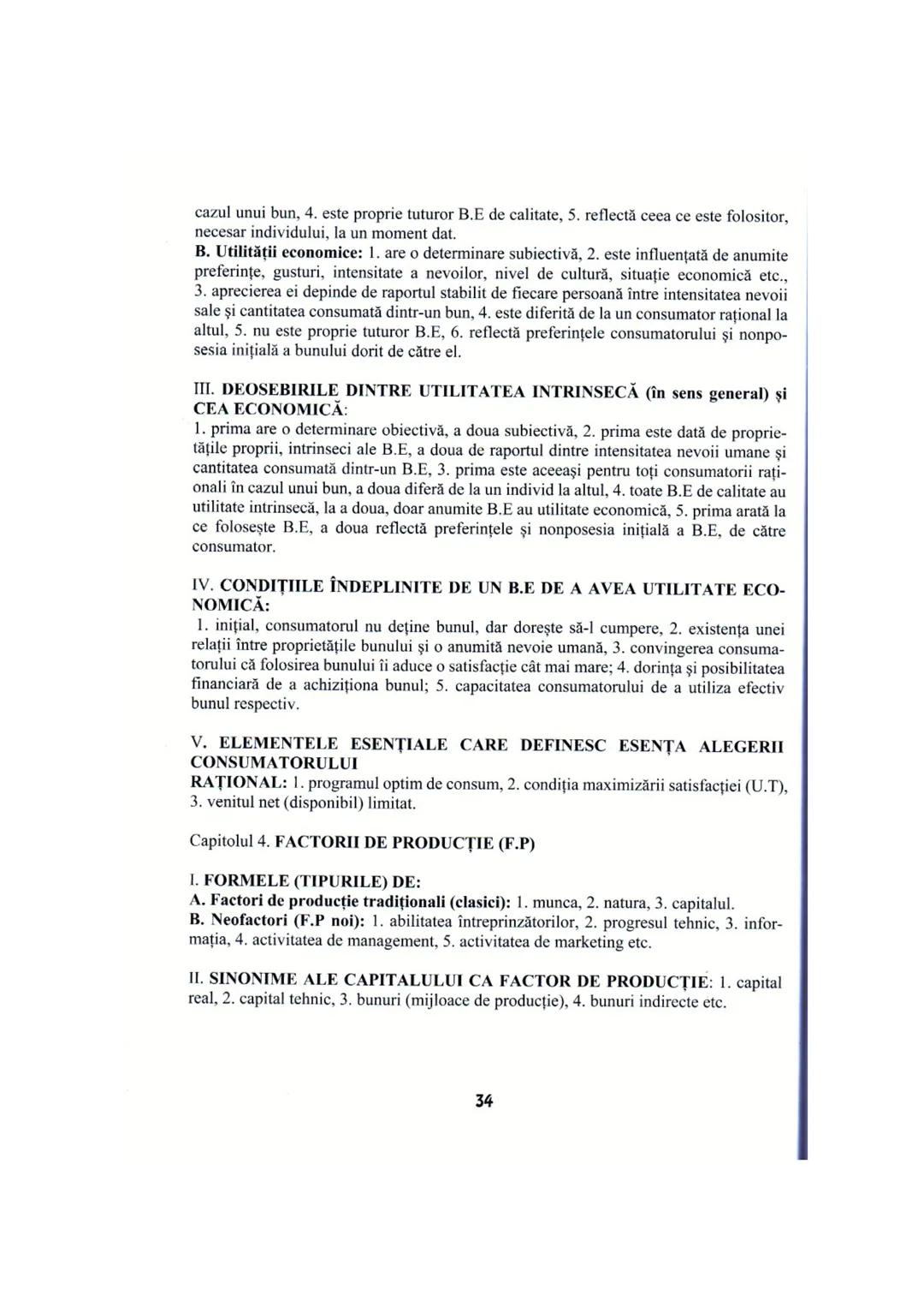 # I. PROGRAMA DETALIATĂ DE EXAMEN
# PENTRU DISCIPLINA ECONOMIE
I. INTRODUCERE ÎN ECONOMIE: Nevoi umane; Bunuri (bunuri libere şi bunuri
eco