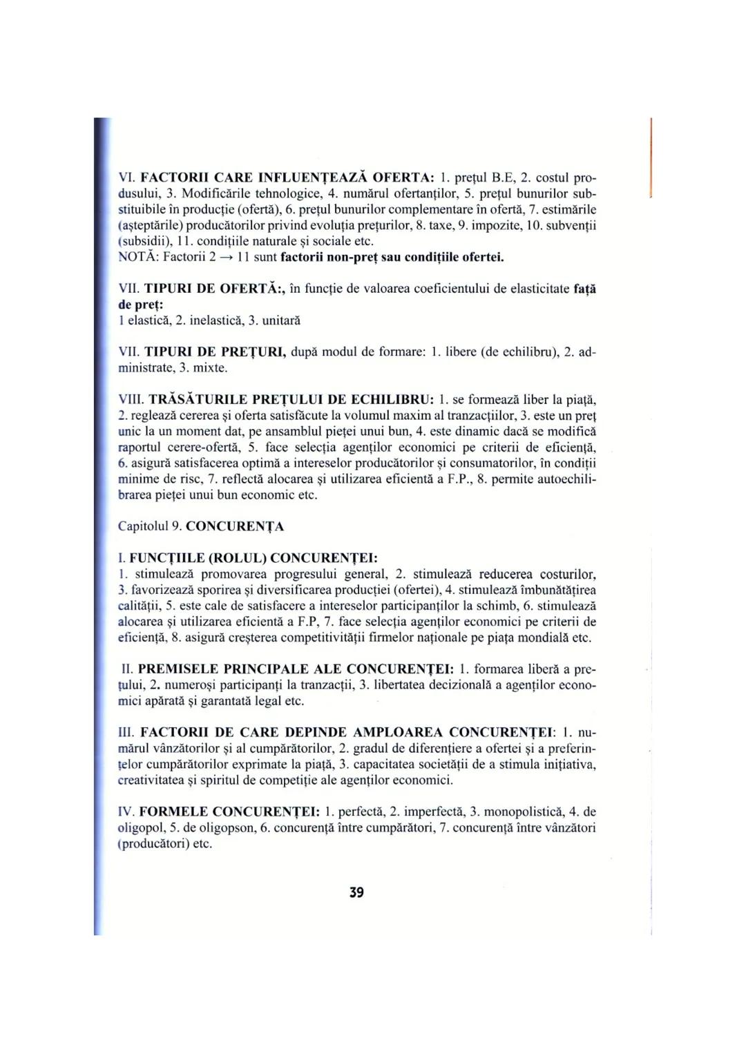 # I. PROGRAMA DETALIATĂ DE EXAMEN
# PENTRU DISCIPLINA ECONOMIE
I. INTRODUCERE ÎN ECONOMIE: Nevoi umane; Bunuri (bunuri libere şi bunuri
eco
