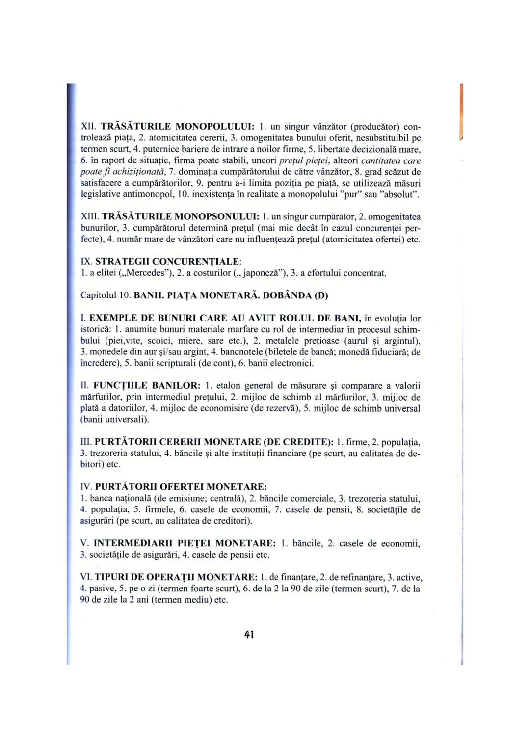 # I. PROGRAMA DETALIATĂ DE EXAMEN
# PENTRU DISCIPLINA ECONOMIE
I. INTRODUCERE ÎN ECONOMIE: Nevoi umane; Bunuri (bunuri libere şi bunuri
eco