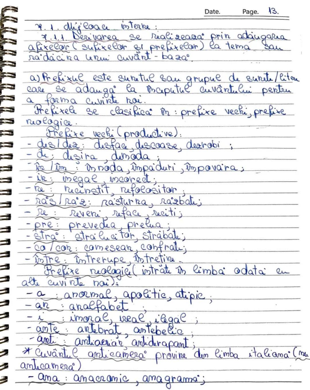 Date. Page. 1.
Capitolul A-Vocabularul
Potalitatea cuvinte Car dirts - o limba formeaza
cabularul sam lexicul limbii respective.
Vocabular