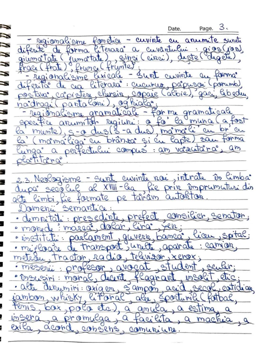 Date. Page. 1.
Capitolul A-Vocabularul
Potalitatea cuvinte Car dirts - o limba formeaza
cabularul sam lexicul limbii respective.
Vocabular