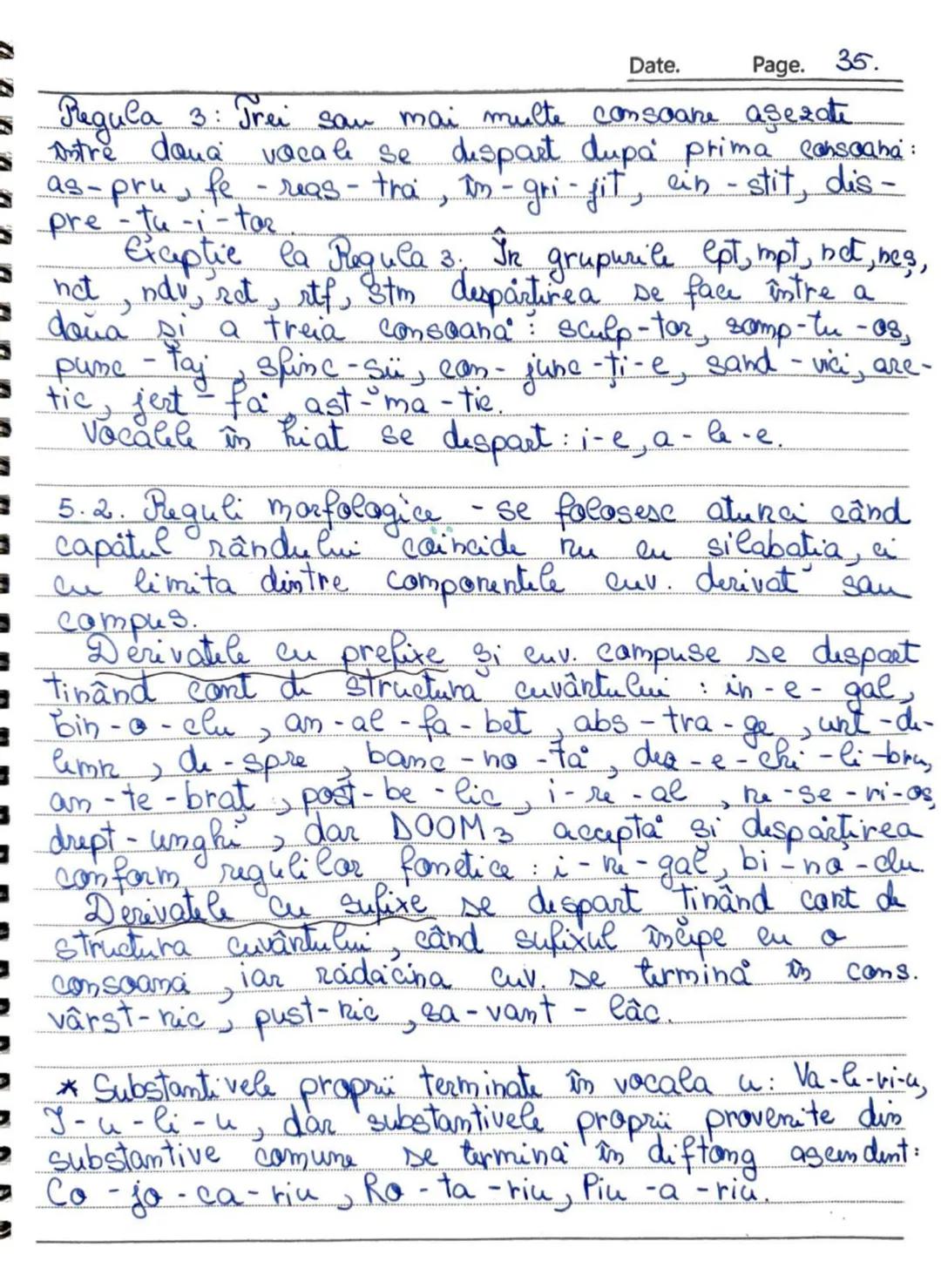 --- OCR Start ---
Date. Page. 24
Capitolul B - Foretica
Ponetica studiază sunetele limbii române.
Alfabetul limbii române şi suretele
Sumetu