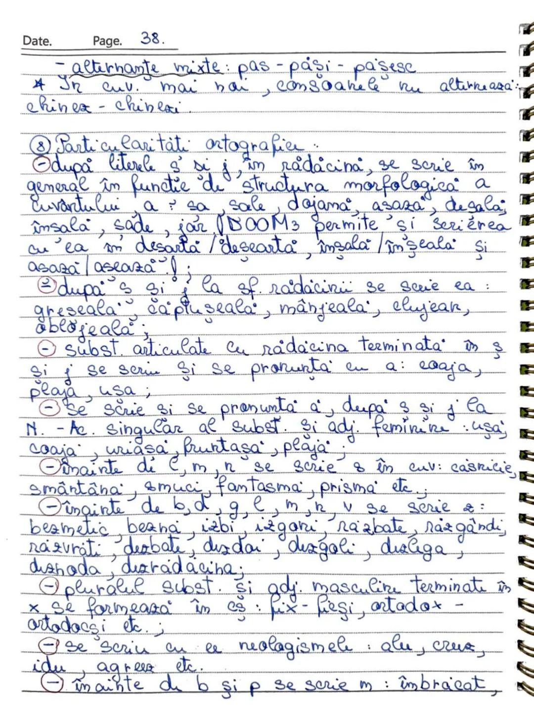 --- OCR Start ---
Date. Page. 24
Capitolul B - Foretica
Ponetica studiază sunetele limbii române.
Alfabetul limbii române şi suretele
Sumetu