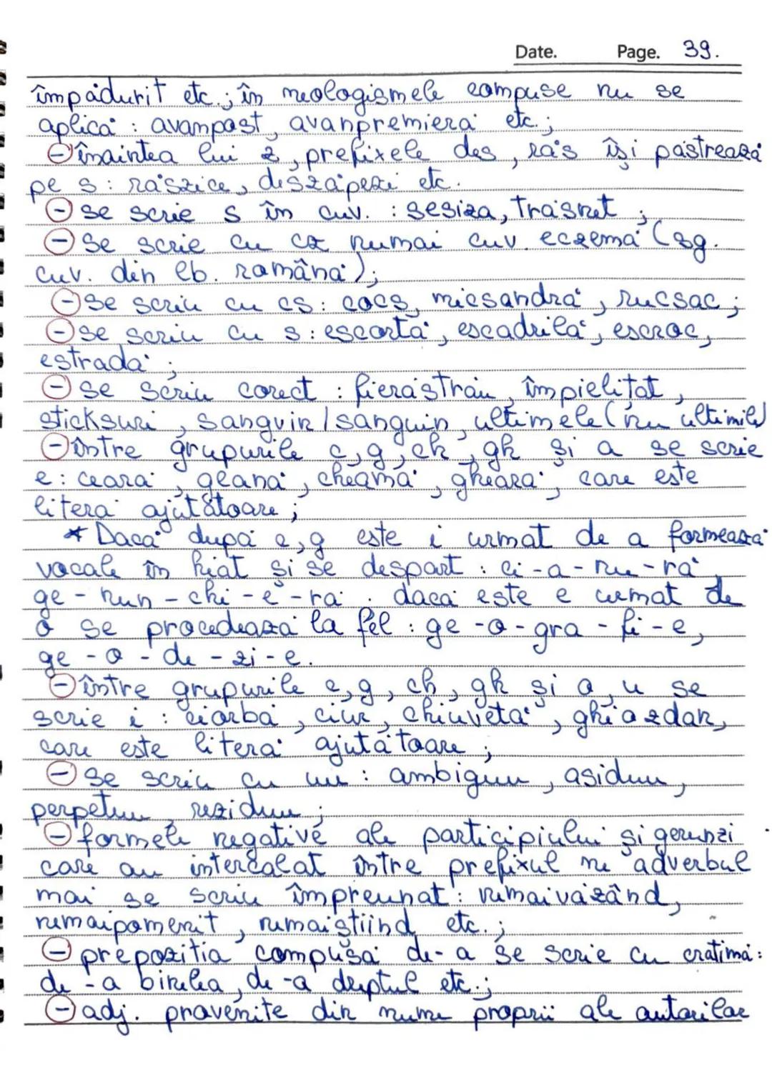 --- OCR Start ---
Date. Page. 24
Capitolul B - Foretica
Ponetica studiază sunetele limbii române.
Alfabetul limbii române şi suretele
Sumetu