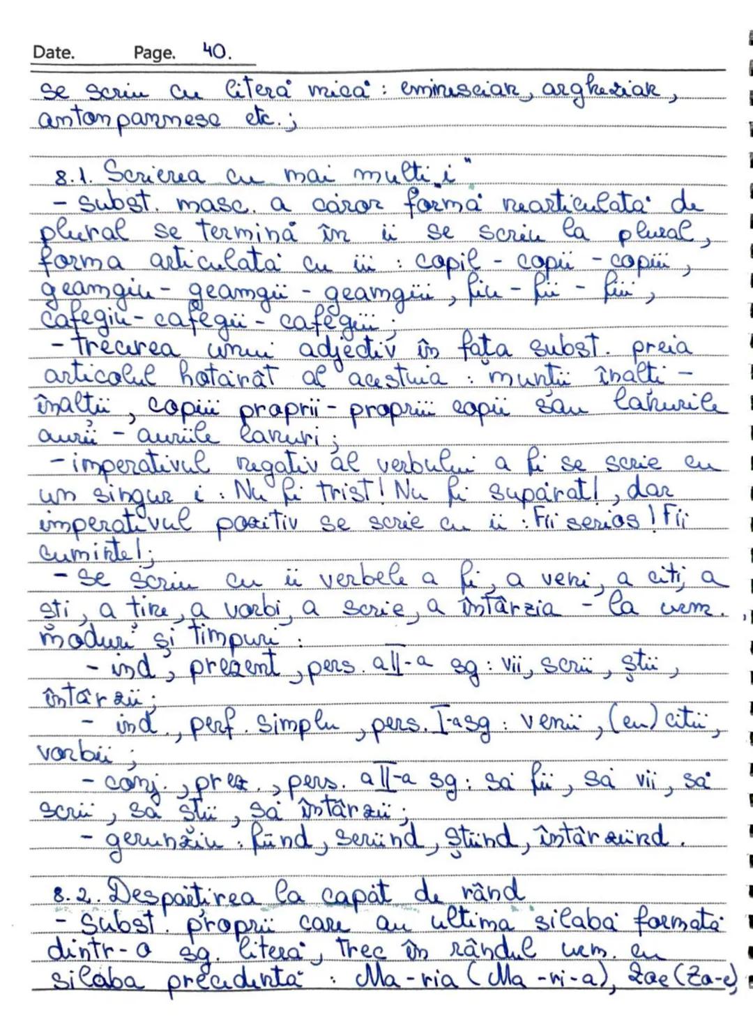 --- OCR Start ---
Date. Page. 24
Capitolul B - Foretica
Ponetica studiază sunetele limbii române.
Alfabetul limbii române şi suretele
Sumetu