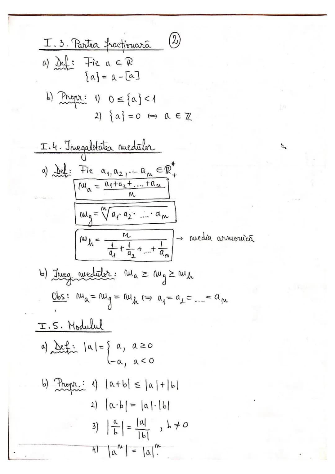 Subiectul I
1
I. Numere reale
I. 1. chuttinui de meruere
$N=${0,1,2,3,... mult, ur. nat.
$N^* = N -${0}
$72=${... -3,-2,-1,0,1,2, 3...