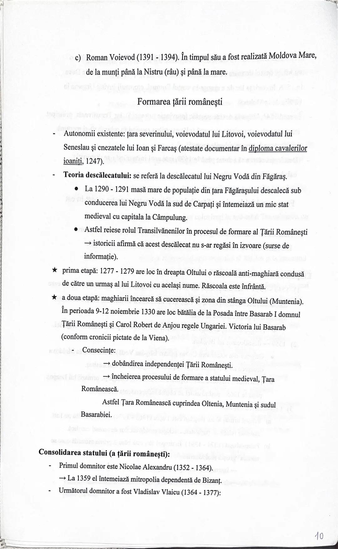 Capitolul 2 - Autonomii locale, constituirea statelor medievale româneşti
- Autonomii locale = formațiuni poliho prestatale.
6 - Autonomii