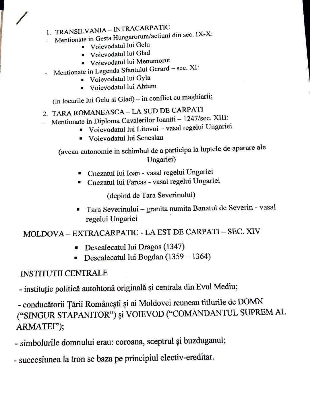 AUTONOMII LOCALE SI INSTITUȚII CENTRALE BAC