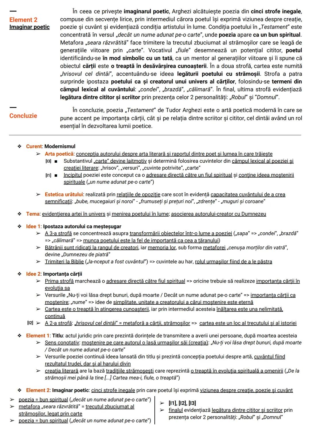 # Opere și curente
# Limba și literatura Română # Curente literare
1. Umanismul/Iluminismul
* importanţa progresului / a educaţiei
* i