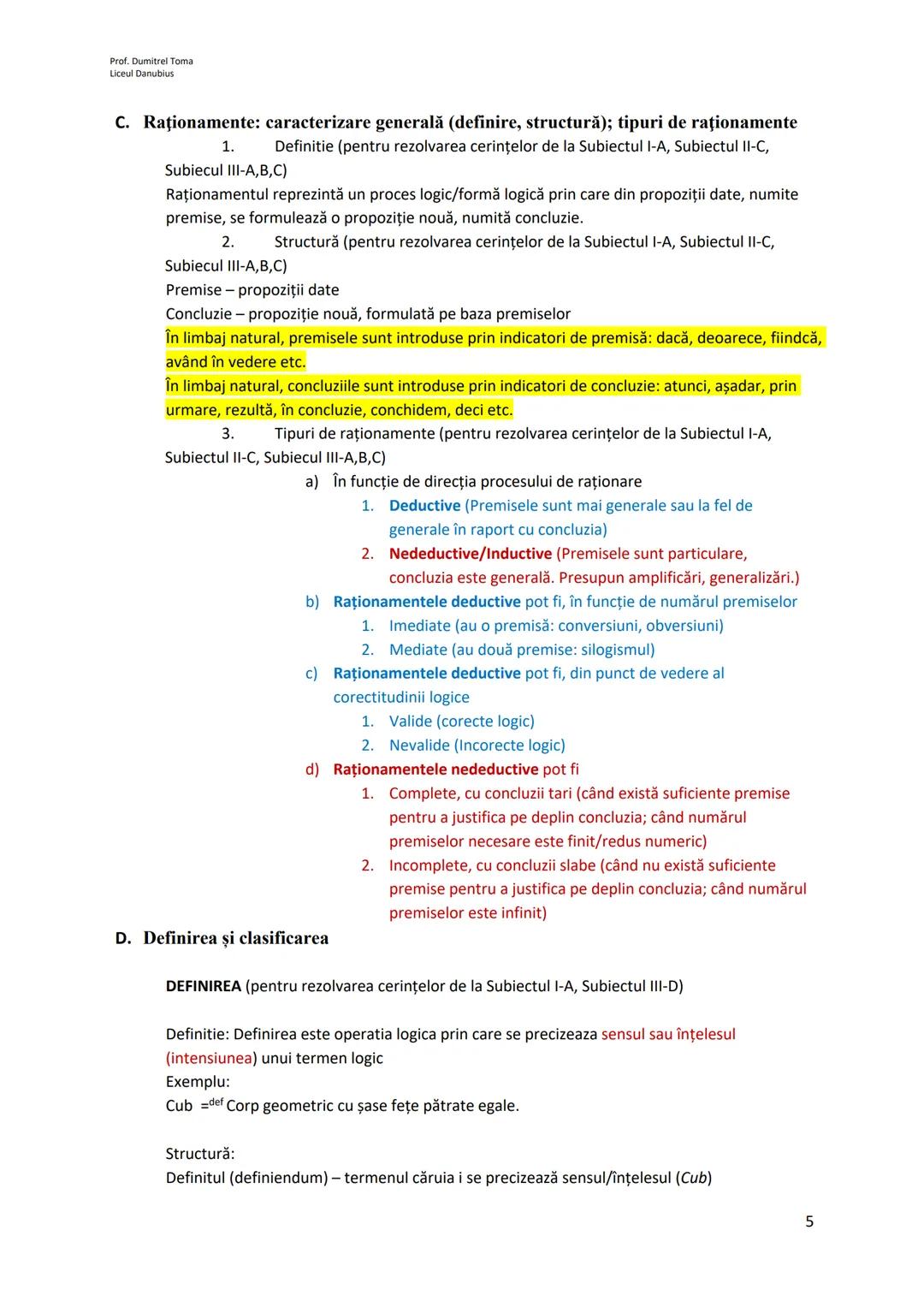 Prof. Dumitrel Toma
Liceul Danubius
Prezentarea conţinuturilor din programă și rezolvare model
I. Societate, comunicare și argumentare
*