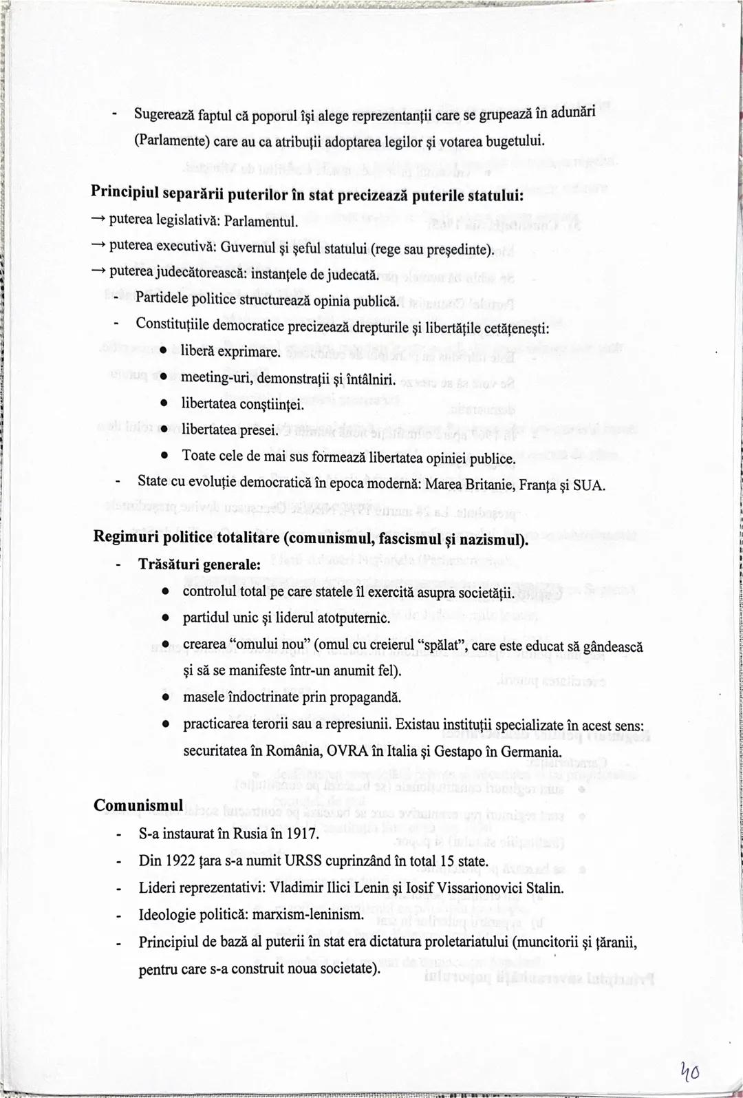 --- OCR Start ---
In Germanie
Capitolul 6 - Regimuri politice democratice și totalitare
Ajunge la parere pe
Regimul politic reprezintă ansam