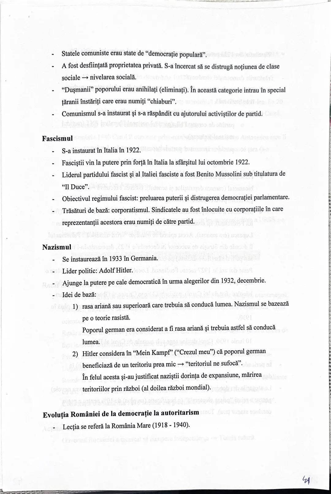 --- OCR Start ---
In Germanie
Capitolul 6 - Regimuri politice democratice și totalitare
Ajunge la parere pe
Regimul politic reprezintă ansam