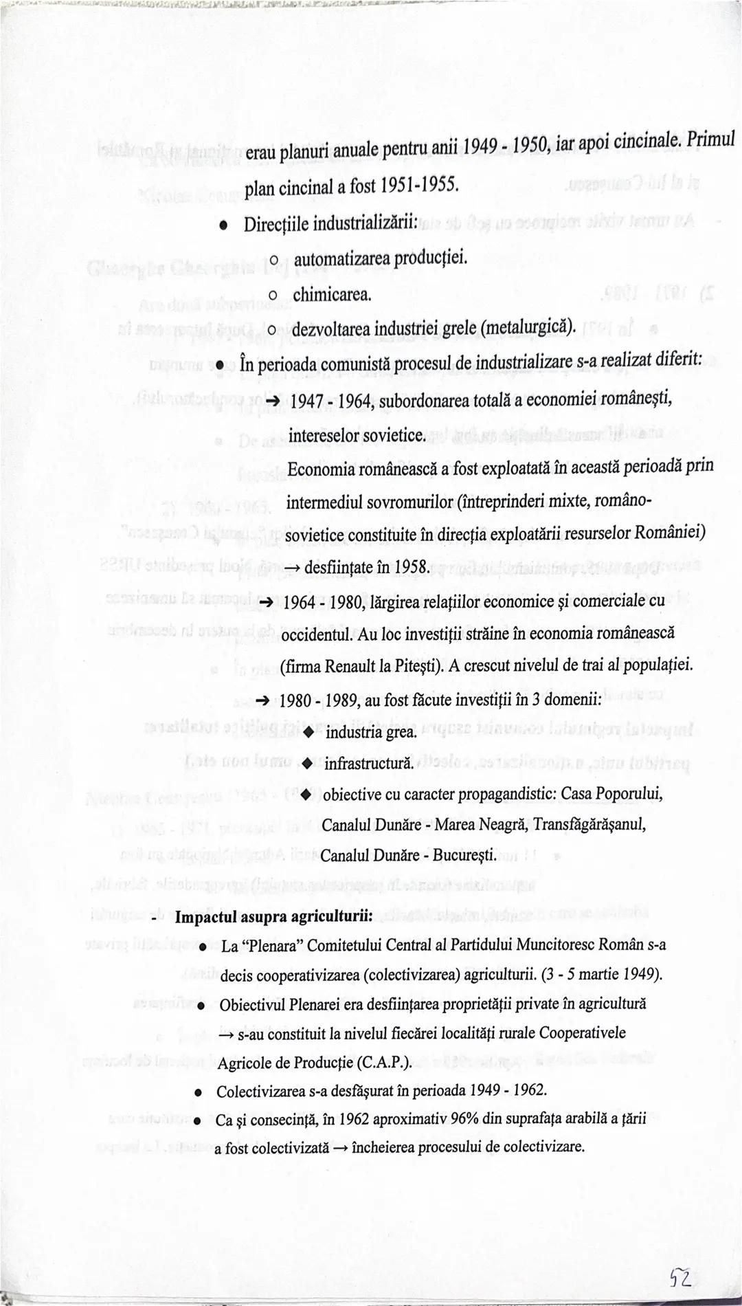 # Capitolul 8 - România postbelică, Stalinism, național-comunism, disidență
(împotriva) comunistă
Metodele folosite de către comunişti pentr