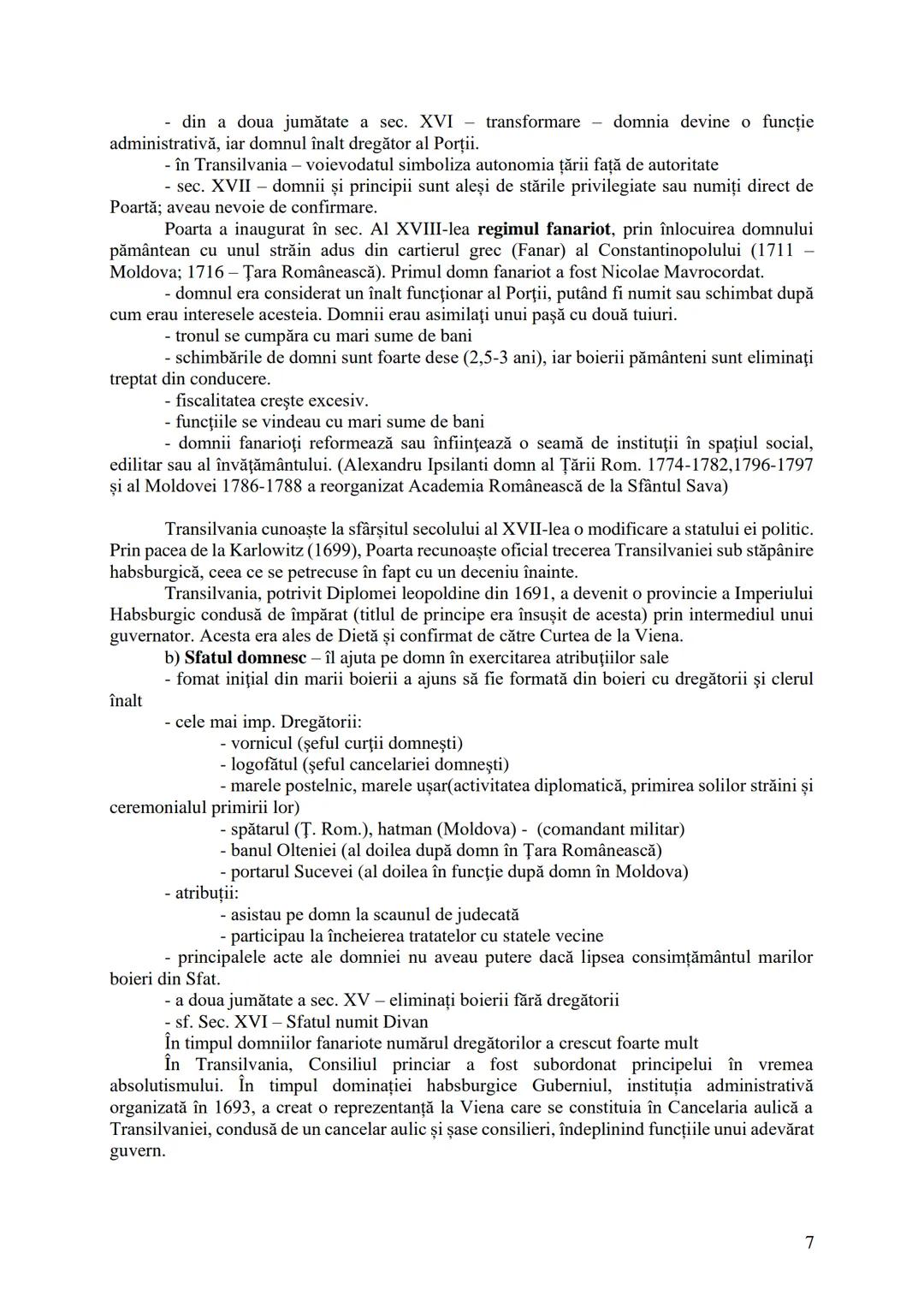 # Lecţii istorie
1.ROMANITATEA ROMÂNILOR – pg. 1-6
2.AUTONOMIILE LOCALE - pg. 7-14
3.DOMNITORII (EVUL MEDIU) – pg. 15-25
4.STATUL ROMÂN