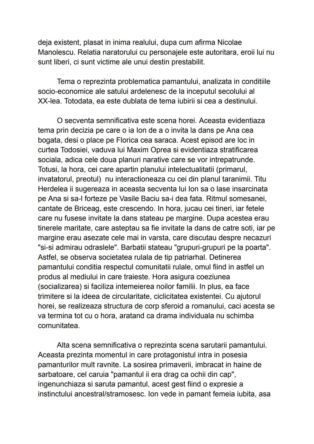 Marin Preda s-a nascut in Silistea-Grumesti, loc in care este plasata si actiunea
romanului. Acesta a scris nuvela "Calul", romanul "Cel mai