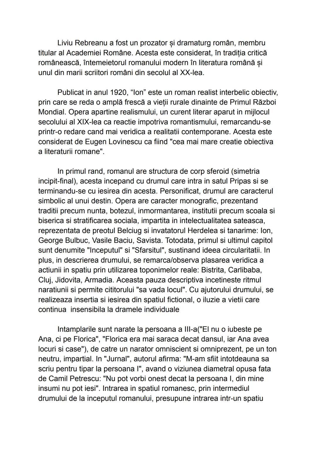 Marin Preda s-a nascut in Silistea-Grumesti, loc in care este plasata si actiunea
romanului. Acesta a scris nuvela "Calul", romanul "Cel mai