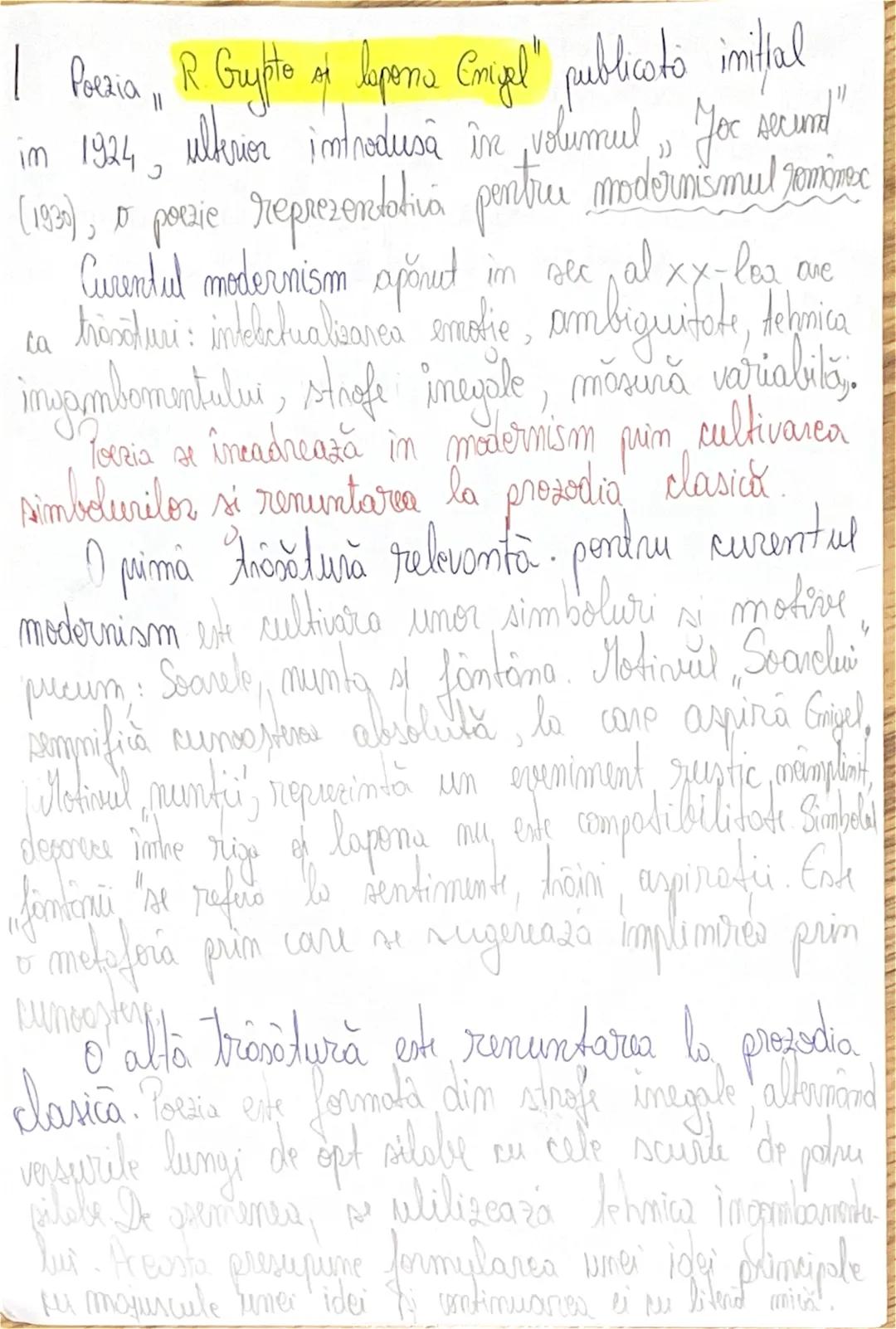 A
I Poezia, "R. Grypto si lepona Conijel" publicato imittal
im 1924, ulkrier introdusă îne volumul "Yee secund"
(1983), o pozie reprezentati