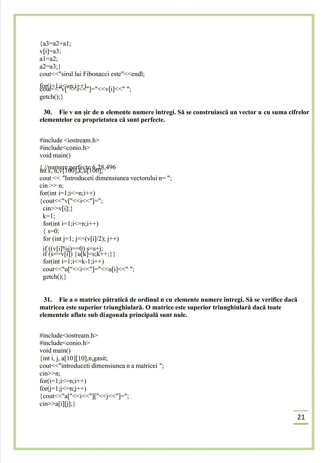 NECIU ILEANA
CULEGERE DE PROBLEME
REZOLVATE C/C++
ISBN 978-606-577-575-6
Editura Sfântul Ierarh Nicolae
2011 Recomandare
Cartea cu titlu