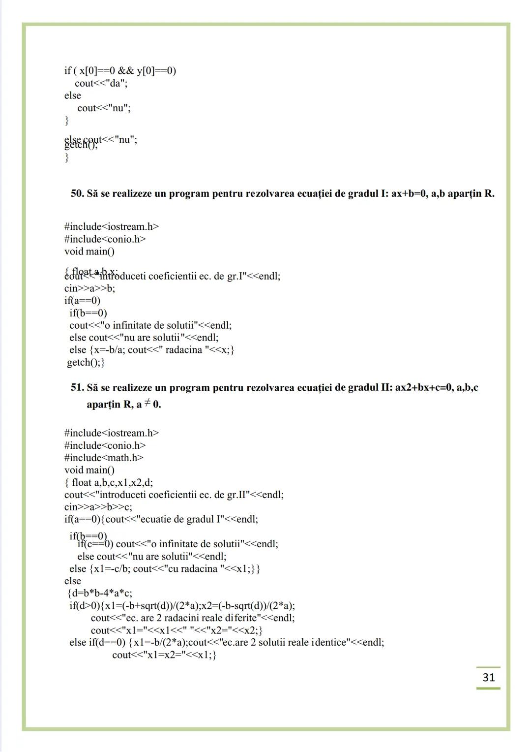 NECIU ILEANA
CULEGERE DE PROBLEME
REZOLVATE C/C++
ISBN 978-606-577-575-6
Editura Sfântul Ierarh Nicolae
2011 Recomandare
Cartea cu titlu