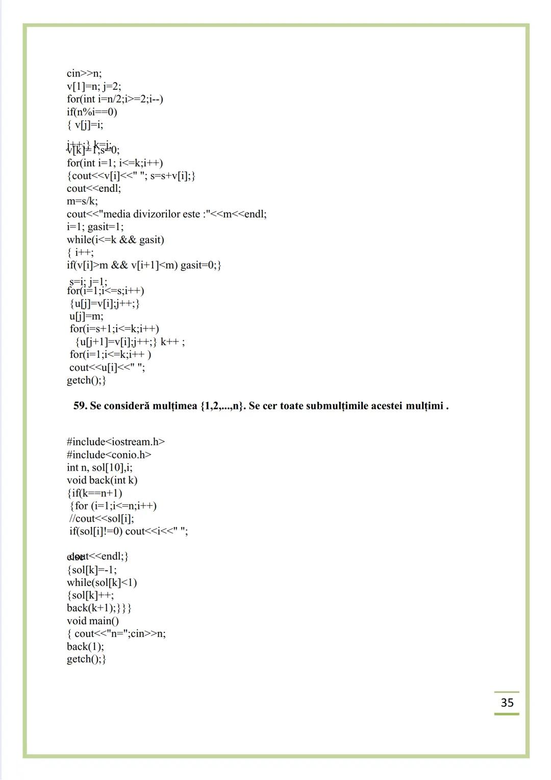 NECIU ILEANA
CULEGERE DE PROBLEME
REZOLVATE C/C++
ISBN 978-606-577-575-6
Editura Sfântul Ierarh Nicolae
2011 Recomandare
Cartea cu titlu