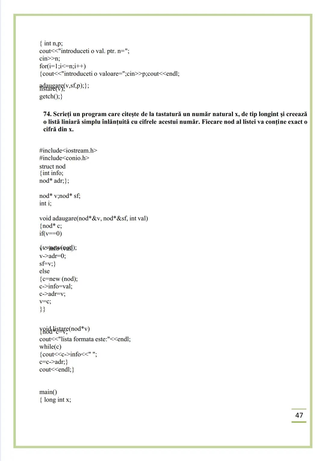 NECIU ILEANA
CULEGERE DE PROBLEME
REZOLVATE C/C++
ISBN 978-606-577-575-6
Editura Sfântul Ierarh Nicolae
2011 Recomandare
Cartea cu titlu