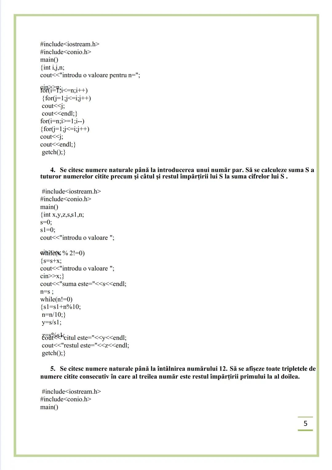 NECIU ILEANA
CULEGERE DE PROBLEME
REZOLVATE C/C++
ISBN 978-606-577-575-6
Editura Sfântul Ierarh Nicolae
2011 Recomandare
Cartea cu titlu