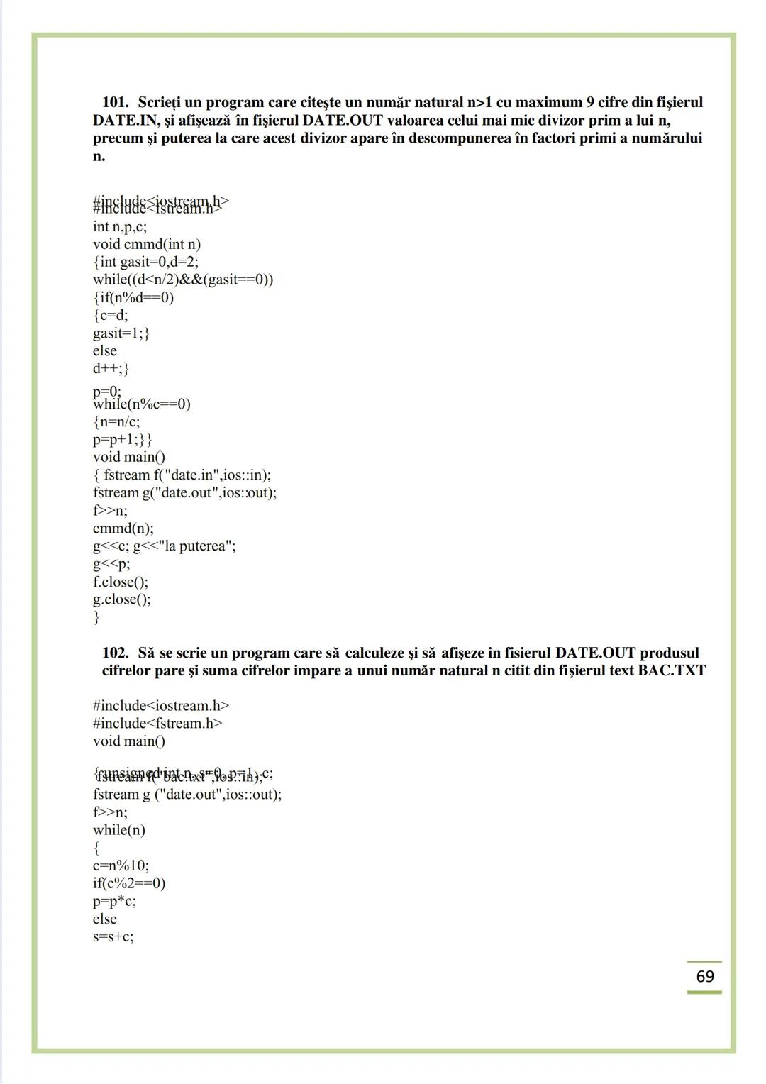 NECIU ILEANA
CULEGERE DE PROBLEME
REZOLVATE C/C++
ISBN 978-606-577-575-6
Editura Sfântul Ierarh Nicolae
2011 Recomandare
Cartea cu titlu