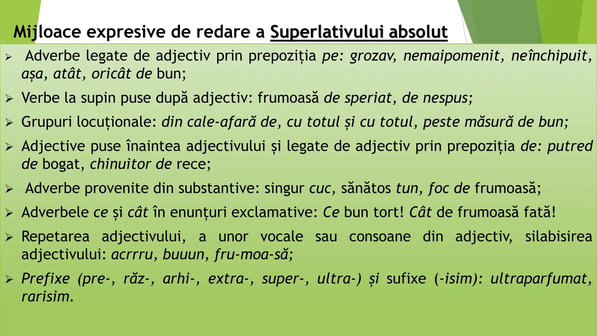 # Adjectivul
Clasa a VII-a Completează cu adjective potrivite:
a) lume _______________ ; b) pădurea _______________ ; c) _______________ sp