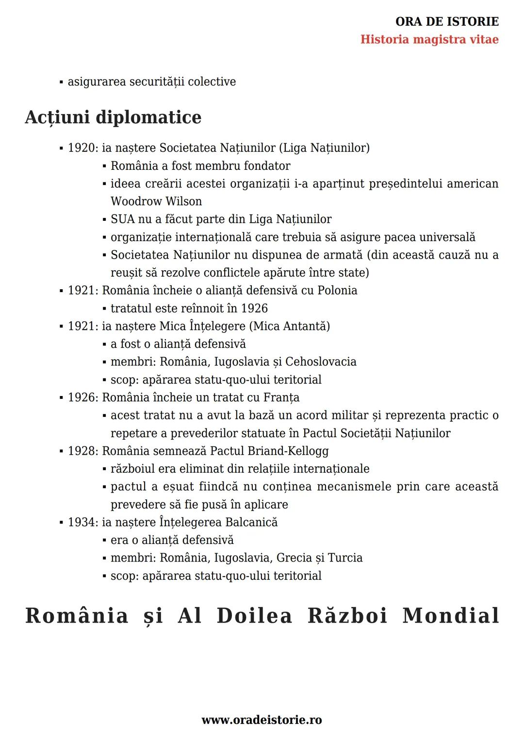 # ORA DE ISTORIE
Historia magistra vitae
# România și concertul european: de
la "criza orientală” la marile alianțe
ale secolului XX
Schiţ