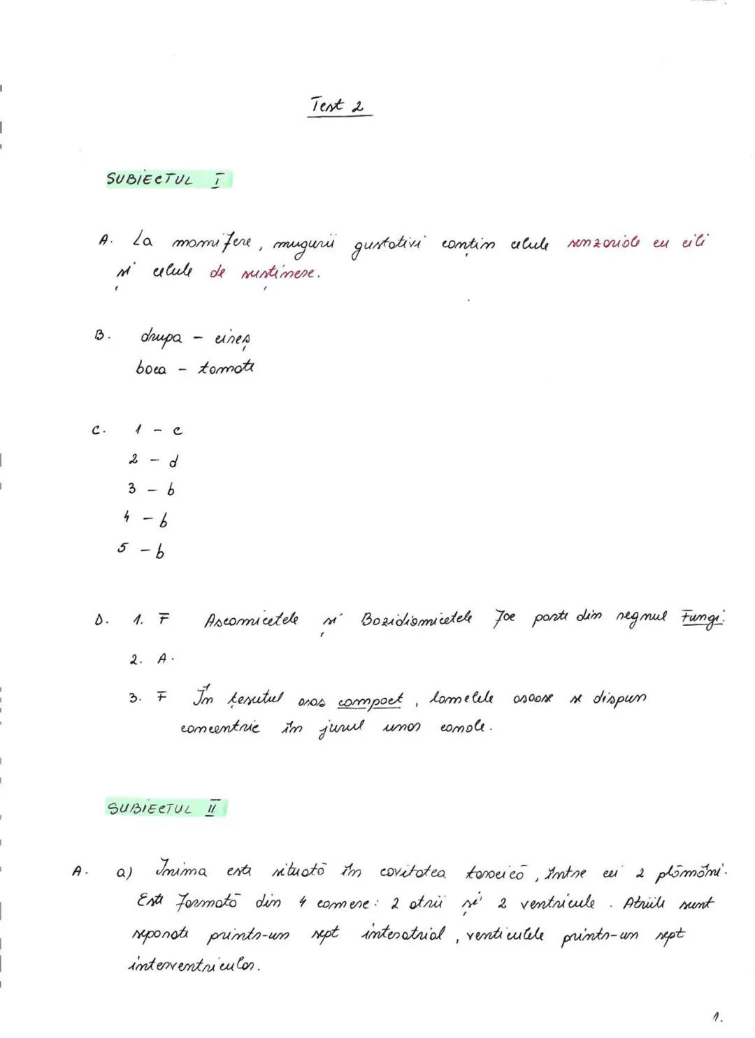 Ministerul Educaţiei
Centrul Naţional de Politici şi Evaluare în Educaţie
Examenul național de bacalaureat 2021
Proba E. d)
Biologie vegetal