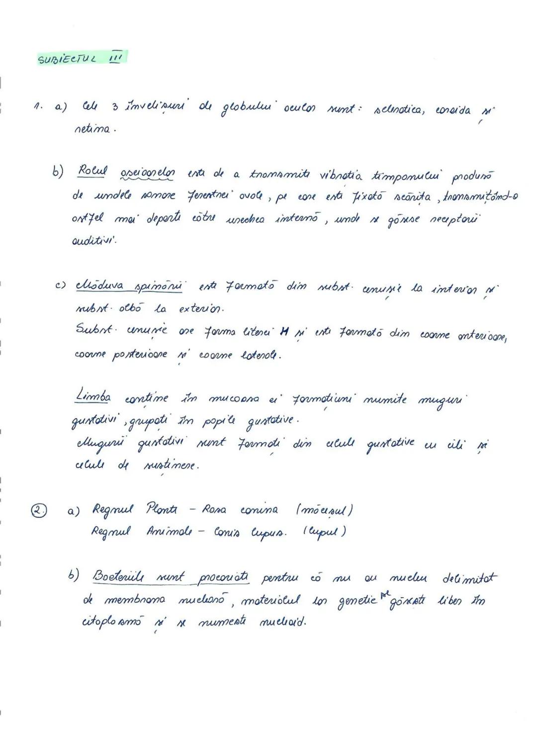 Ministerul Educaţiei
Centrul Naţional de Politici şi Evaluare în Educaţie
Examenul național de bacalaureat 2021
Proba E. d)
Biologie vegetal