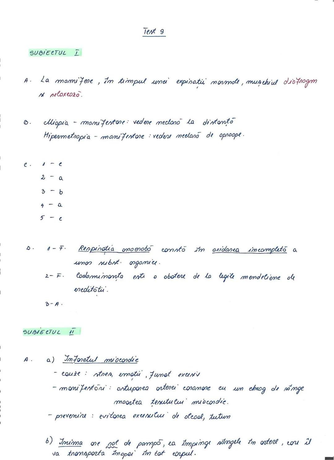 Ministerul Educaţiei
Centrul Naţional de Politici şi Evaluare în Educaţie
Examenul național de bacalaureat 2021
Proba E. d)
Biologie vegetal