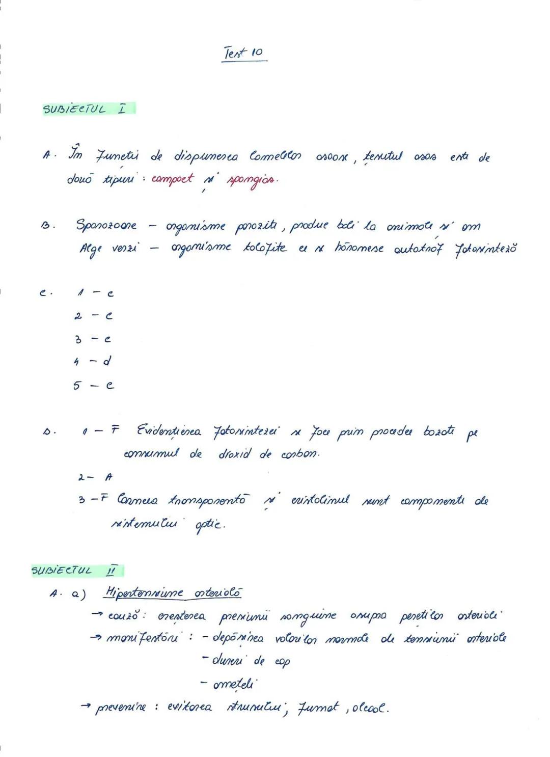 Ministerul Educaţiei
Centrul Naţional de Politici şi Evaluare în Educaţie
Examenul național de bacalaureat 2021
Proba E. d)
Biologie vegetal