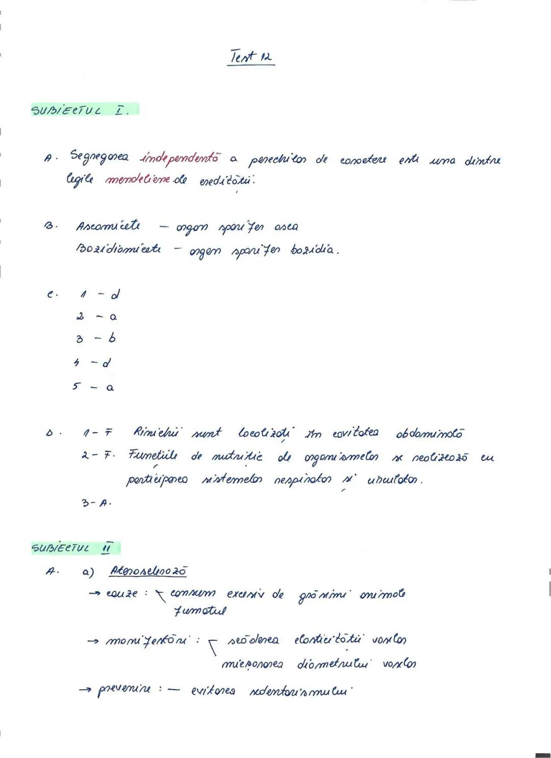 Ministerul Educaţiei
Centrul Naţional de Politici şi Evaluare în Educaţie
Examenul național de bacalaureat 2021
Proba E. d)
Biologie vegetal