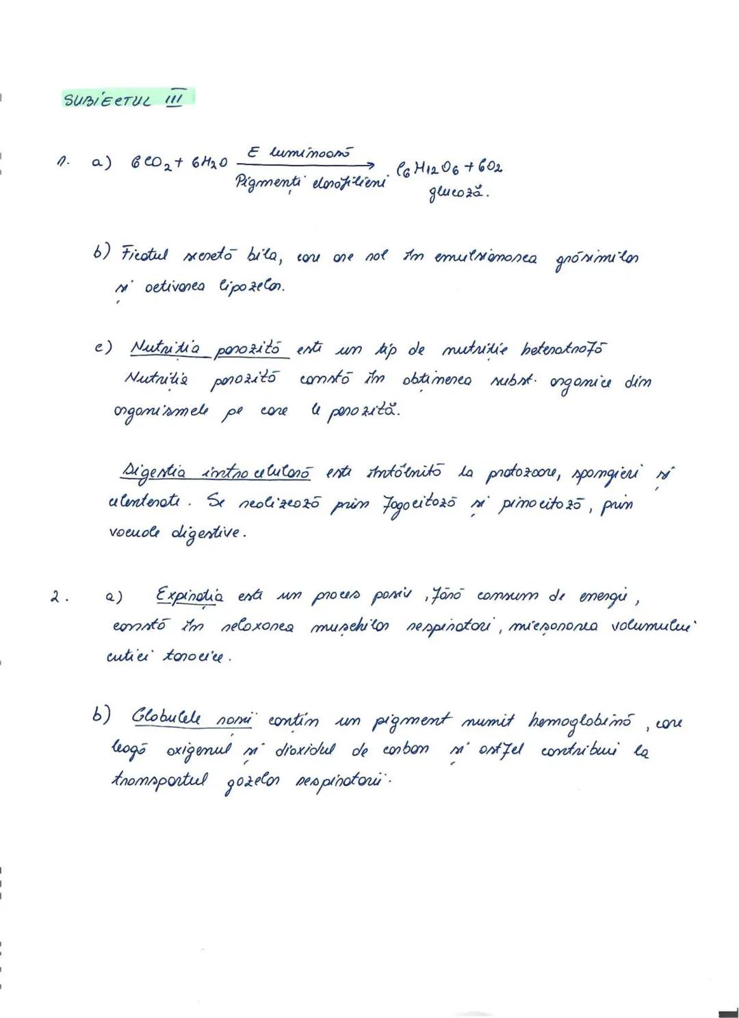 Ministerul Educaţiei
Centrul Naţional de Politici şi Evaluare în Educaţie
Examenul național de bacalaureat 2021
Proba E. d)
Biologie vegetal