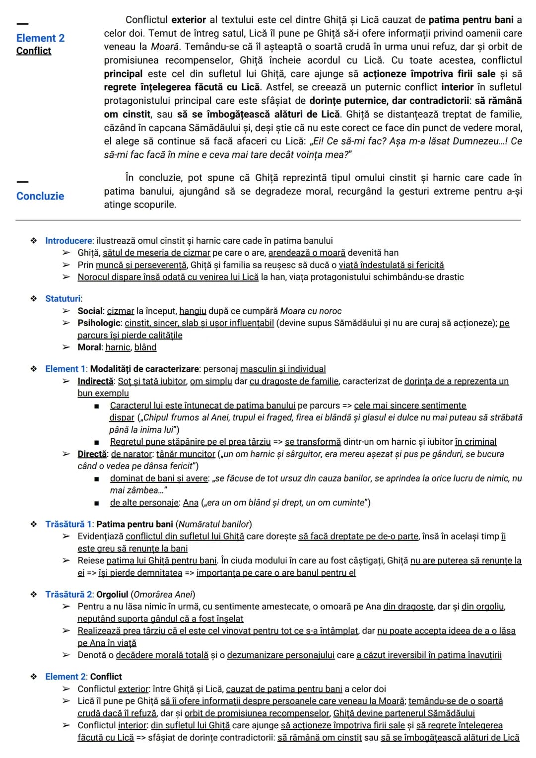 # Opere și curente
# Limba și literatura Română # Curente literare
1. Umanismul/Iluminismul
- importanţa progresului / a educaţiei
- impor
