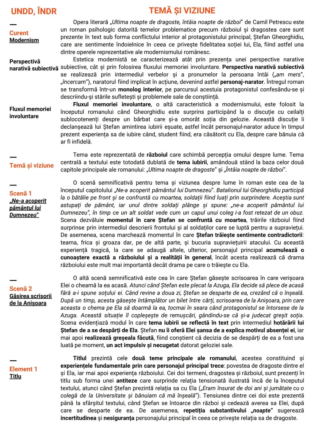 # Opere și curente
# Limba și literatura Română # Curente literare
1. Umanismul/Iluminismul
- importanţa progresului / a educaţiei
- impor