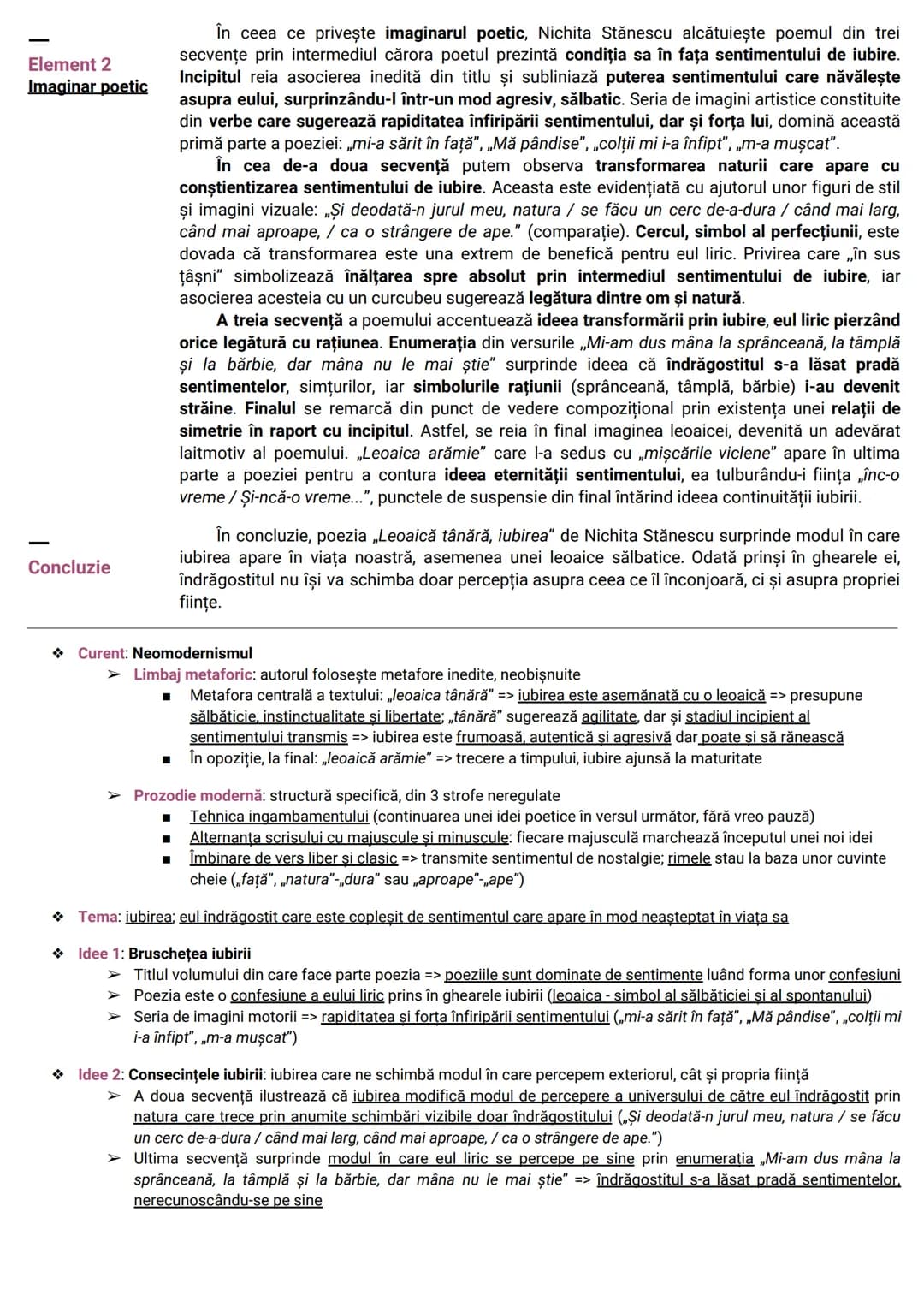 # Opere și curente
# Limba și literatura Română # Curente literare
1. Umanismul/Iluminismul
- importanţa progresului / a educaţiei
- impor