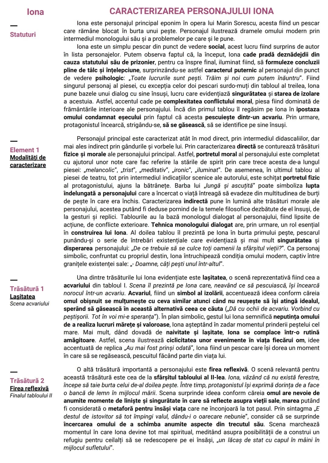 # Opere și curente
# Limba și literatura Română # Curente literare
1. Umanismul/Iluminismul
- importanţa progresului / a educaţiei
- impor