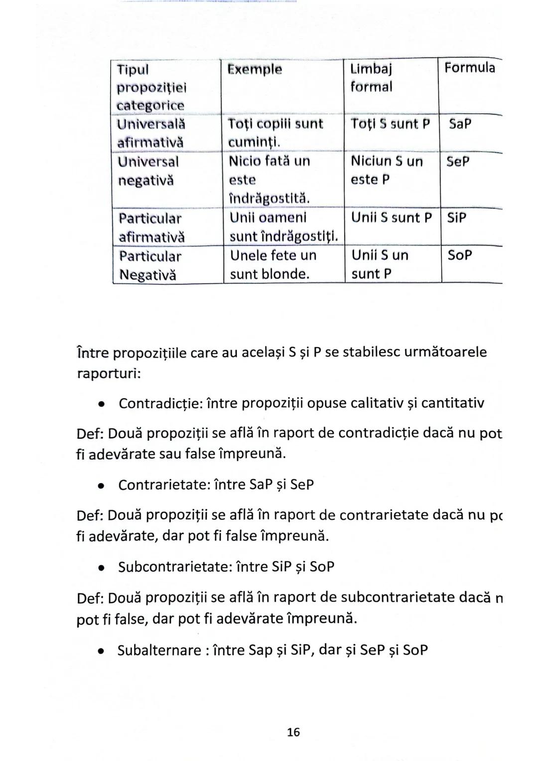 --- OCR Start ---
Logică și argumentare
1.1. Definiție: Logica este știința demonstrației, bazată pe
aplicabilitate, studiază formele şi leg