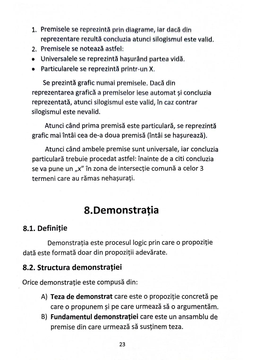 --- OCR Start ---
Logică și argumentare
1.1. Definiție: Logica este știința demonstrației, bazată pe
aplicabilitate, studiază formele şi leg