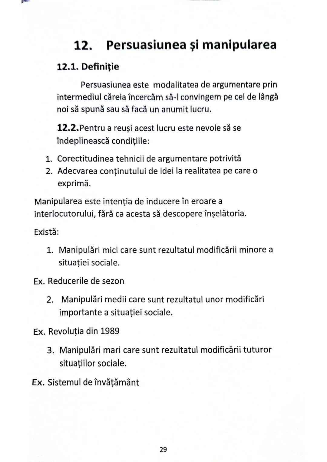 --- OCR Start ---
Logică și argumentare
1.1. Definiție: Logica este știința demonstrației, bazată pe
aplicabilitate, studiază formele şi leg